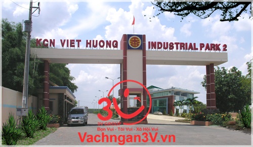 3V thi công vách ngăn compact HPL tại Công ty Nam Phương  thuộc KCN Mỹ Phước – Bình Dương