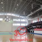 3V thi công vách ngăn vệ sinh cho dự án trung tâm Thể dục thể thao Cần Giờ, TP HCM