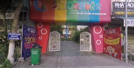 Làm vách ngăn nhà vệ sinh cho Trường mầm non Sao Khuê, Biên Hoà, Đồng Nai